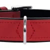 Hunter Softie hundehalsbånd 40 cm rød - 27-35 cm indstilling