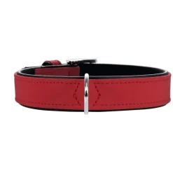 Hunter Softie hundehalsbånd 50 cm rød - 36-44 cm indstilling