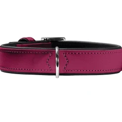 Hunter Softie hundehalsbånd 50 cm hindbær - 36-44 cm indstilling