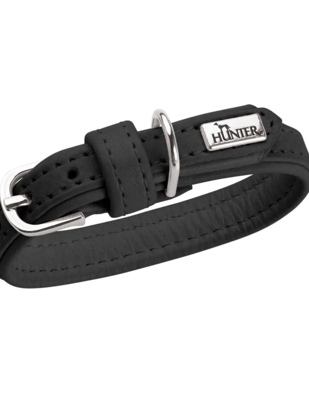 Hunter Soho Mini Hundehalsbånd Sort 14-18 cm