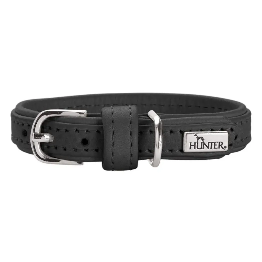 Hunter Soho Mini Hundehalsbånd Sort 14-18 cm