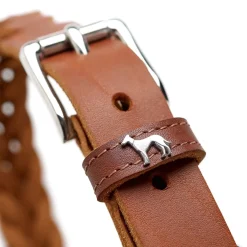 Hunter Solid Education Special Halsbånd 45 Cognac