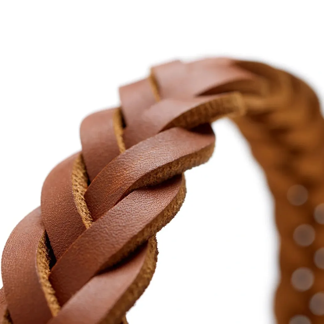 Hunter Solid Education Special Halsbånd 45 Cognac