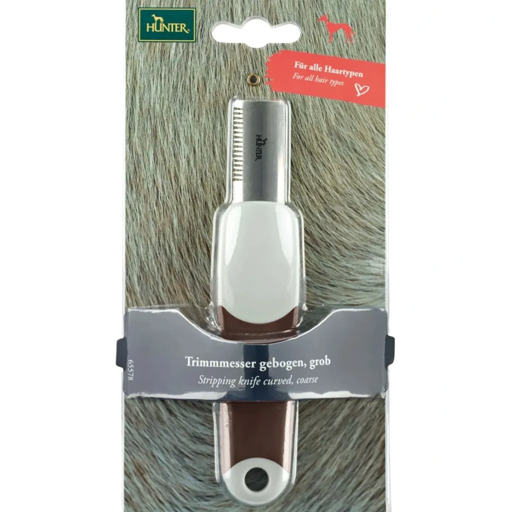 Hunter Stripping Dobbelkniv fin