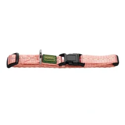 Hunter Tripoli Vario Halsbånd Lyserød M 30-45 cm - Let og justerbart halsbånd