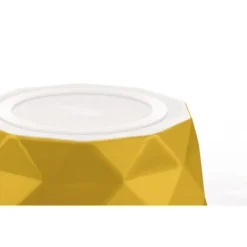 Hunter Vand og foderskål i Keramik Eiby Gul 1100 ml