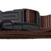 Hunter Vario Plus Halsbånd Brun M 35-53 cm - Komfortabelt og justerbart hundehalsbånd
