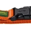Hunter Vario Plus Halsbånd Orange XS 22-35 cm - Let, justerbart og synligt hundehalsbånd