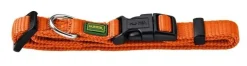 Hunter Vario Plus Halsbånd Orange S 30-45 cm - Komfortabelt og justerbart hundehalsbånd