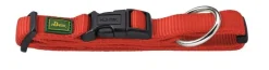 Hunter Vario Plus Halsbånd Rød M 35-53 cm - Komfortabelt og justerbart hundehalsbånd