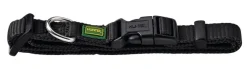 Hunter Vario Plus Halsbånd Sort M 35-53 cm - Komfortabelt og justerbart hundehalsbånd