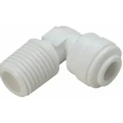 Hurtigkobling vinkel til osmoseanlæg 1/4 4/6 mm