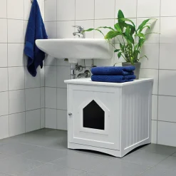 Hus til kattetoilet
