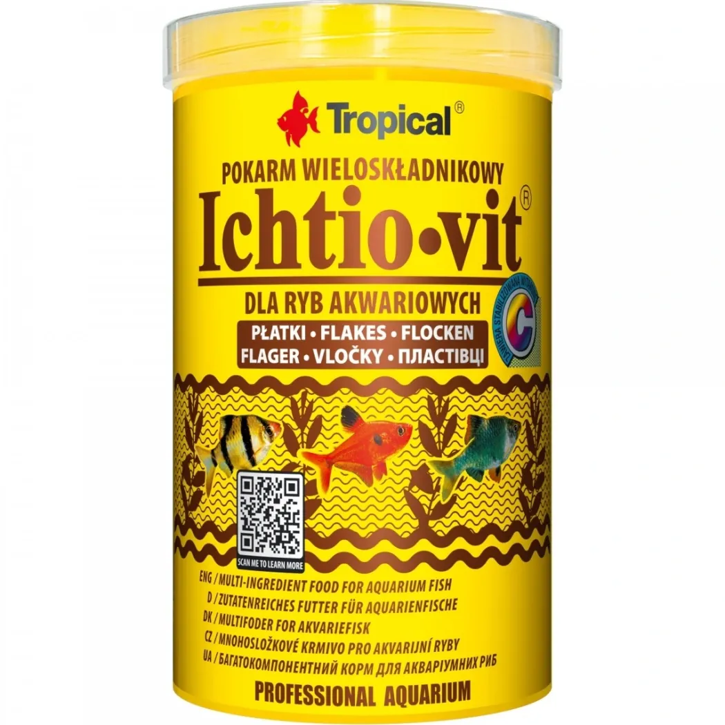 Ichtio-Vit Fiskefoder 1000 ml