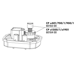 JBL CP e start button + union nut