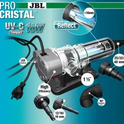 JBL ProCristal Compact UV-C 18 W uvlys
