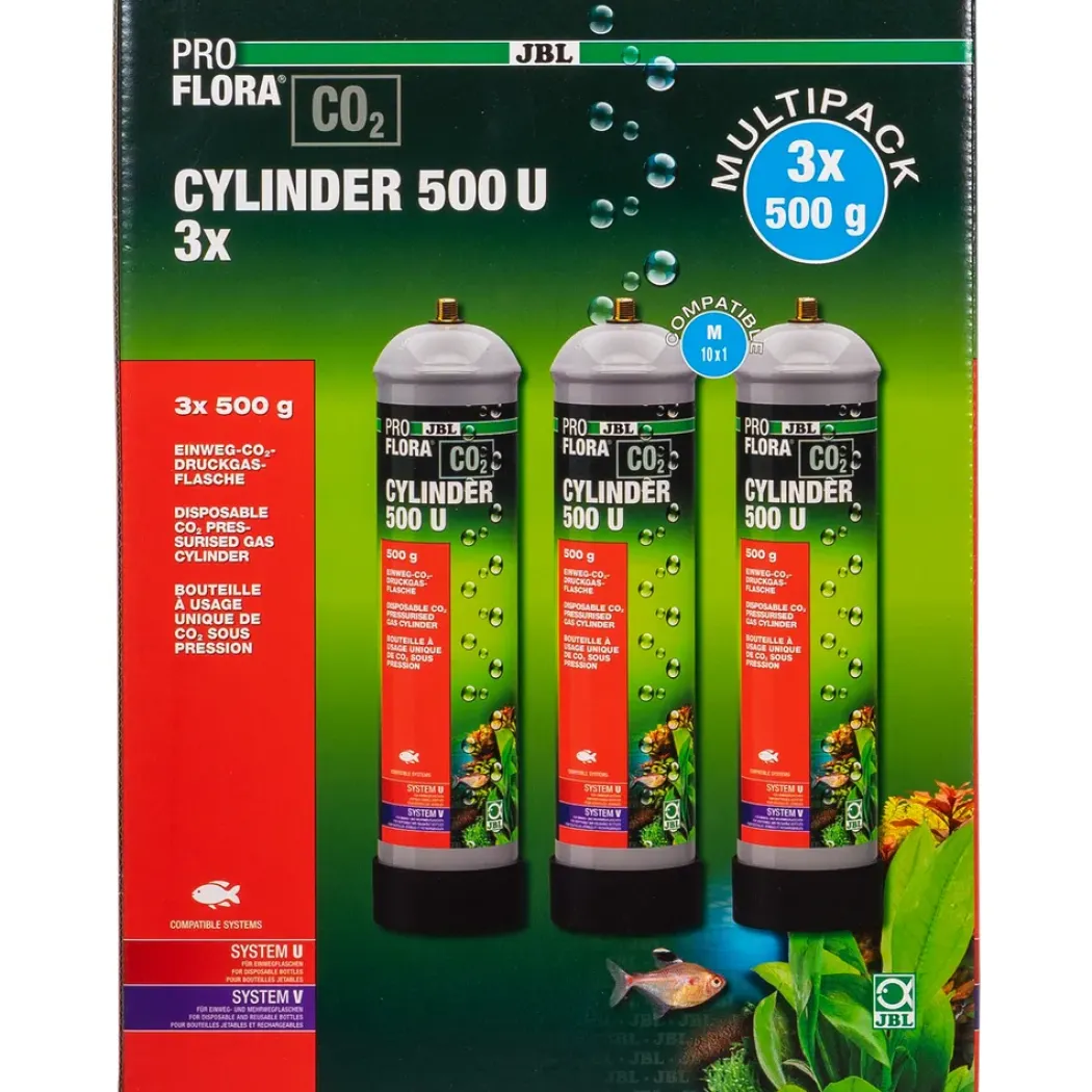 JBL Proflora CO2 Cylinder 500 U 3X500 Gram