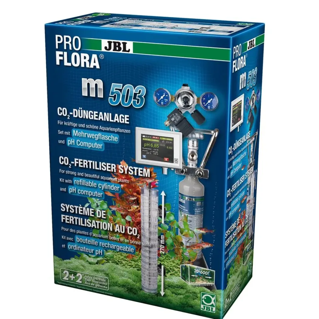 JBL PROFLORA M503 med 500 g Co2 og pH control instrument