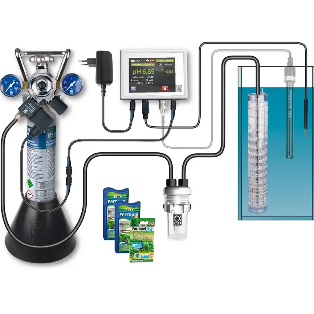 JBL PROFLORA M503 med 500 g Co2 og pH control instrument