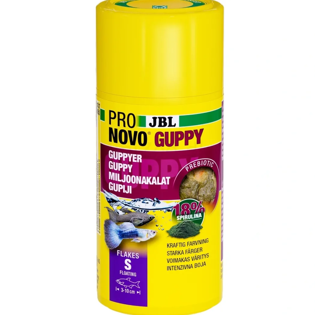 JBL ProNovo Guppy fiskefoder 100 ml Flagefoder
