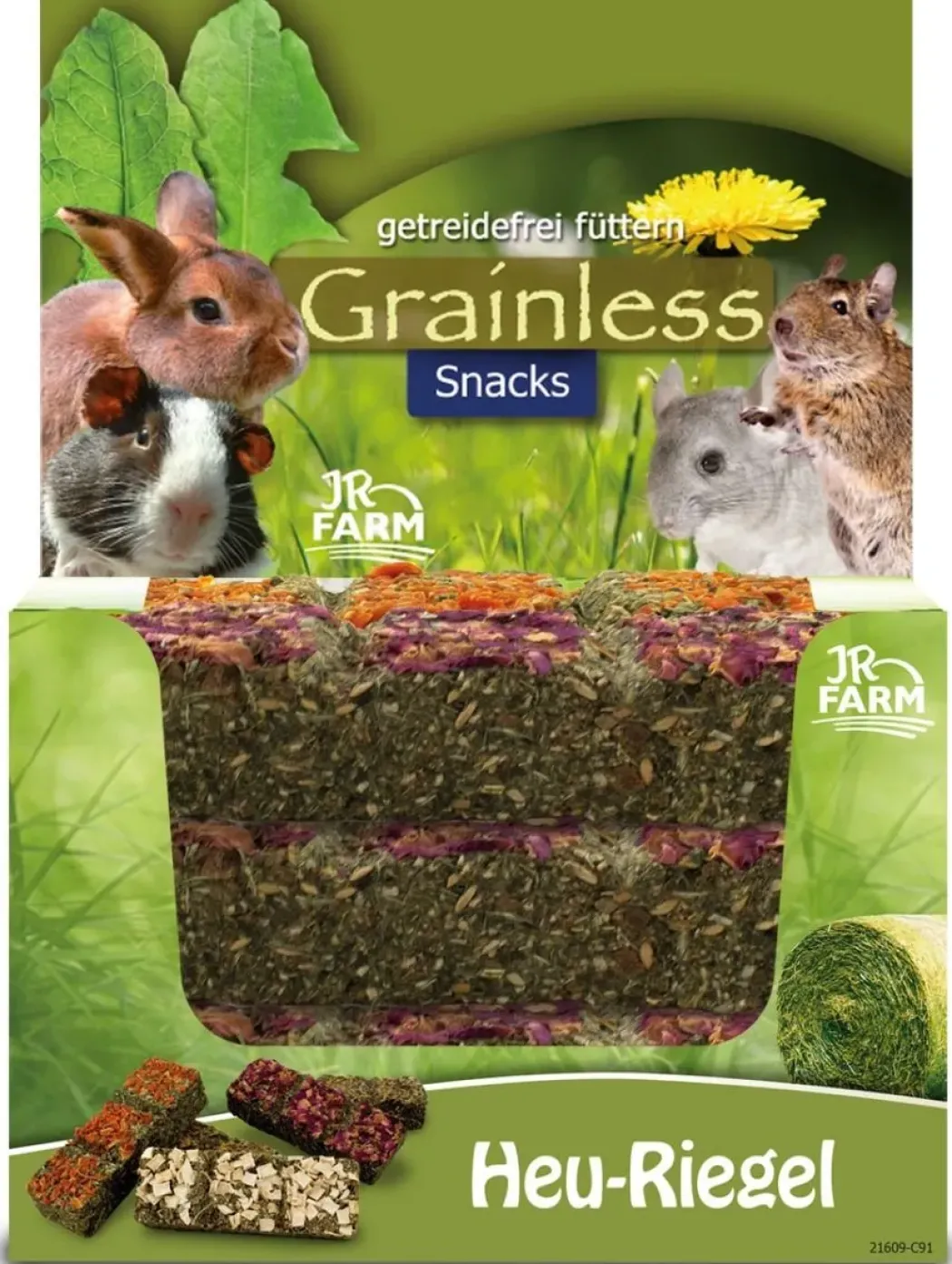 JR Farm Grainless Hø-Snack 150 g