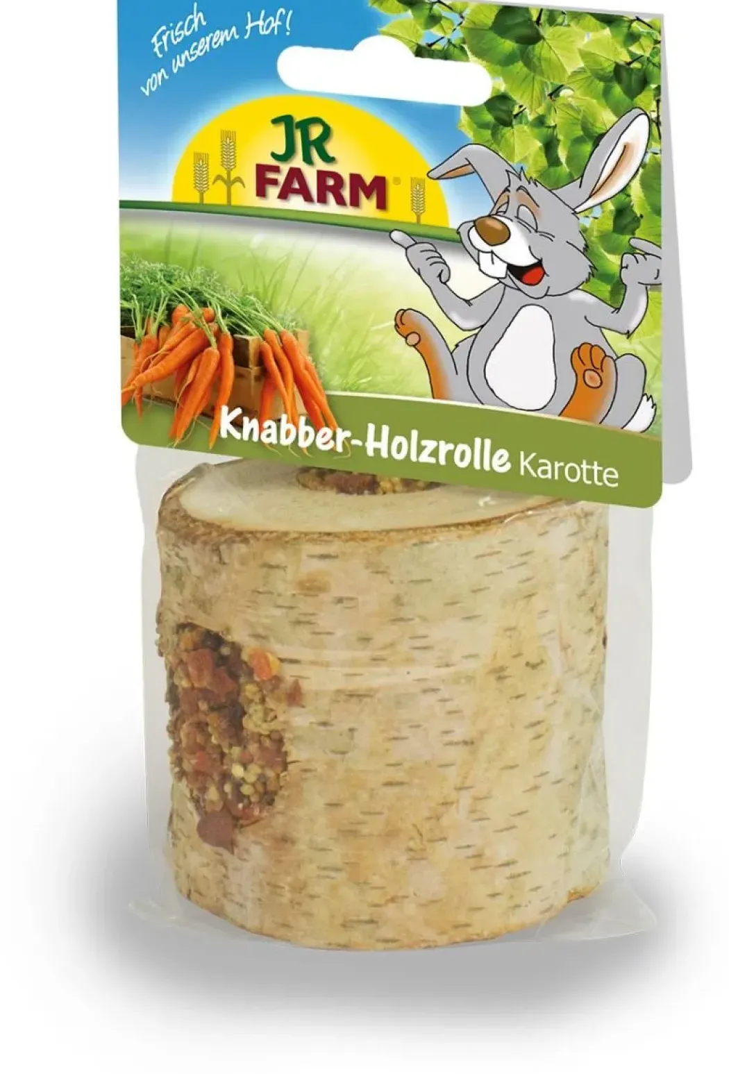 JR Farm Snack Trærulle Gulerod 150 gram