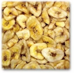JR Farm tørrede bananskiver 150 g