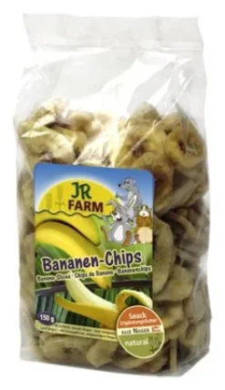 JR Farm tørrede bananskiver 150 g