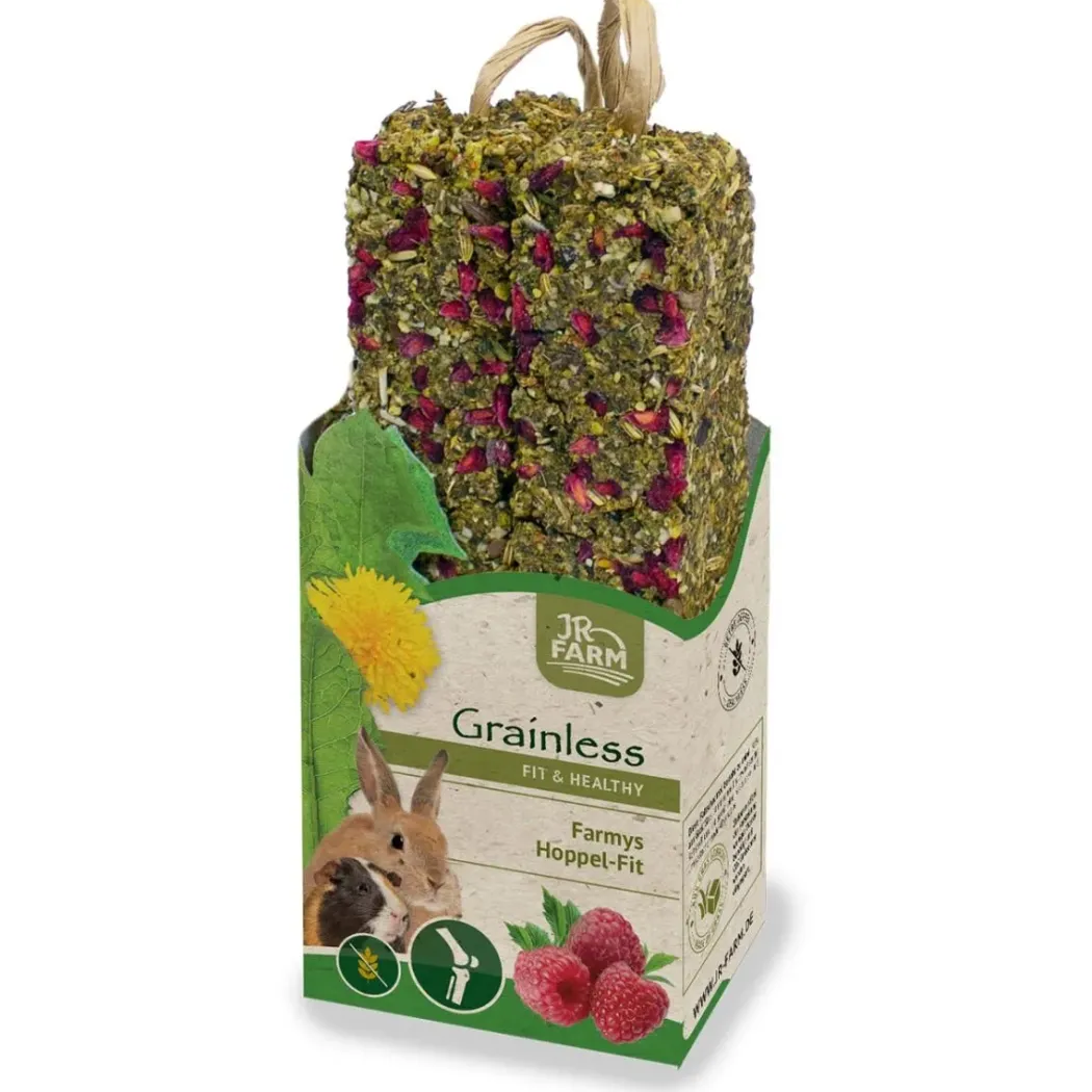 JR Farmys Grainless Gnaverstænger Hoppeklar 140 g