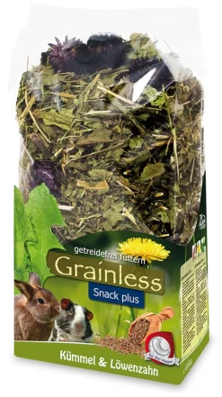 JR Grainless PLUS Kommen/Mælkebøtte 100 g