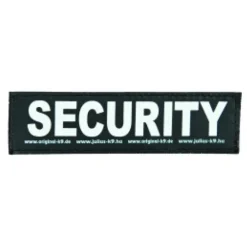 Julius K9 hundeskilt SECURITY stor