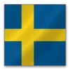 Julius K9 hundeskilt Svensk flag lille