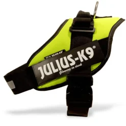 Julius K9 IDC hundesele str Baby 1 Neon grøn
