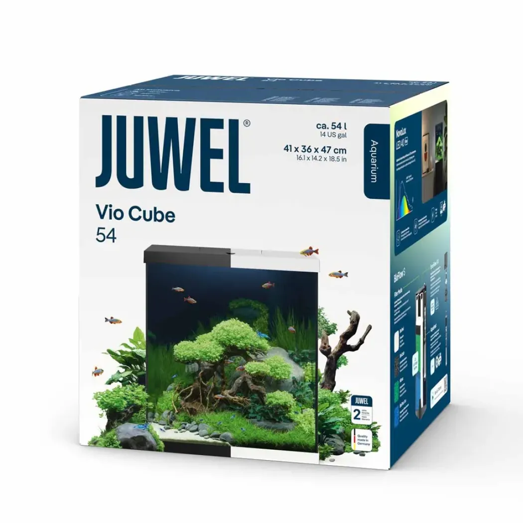 Juwel Akvarium Vio Cube 54 Sort 41x36x47 cm