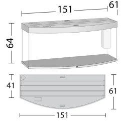 Juwel Aquarium VISION 450 LED Eg