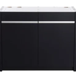 Kabinet 360 L 130x50x79 cm til MOVE i Sort
