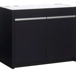 Kabinet 360 L 130x50x79 cm til MOVE i Sort