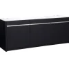 Kabinet 720 L 200x60x79 cm til MOVE i Sort