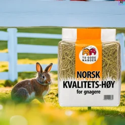 1,5 kg Timothyhø Norsk Kvalitets hø - To Gode Naboer Hø - Rig på fibre