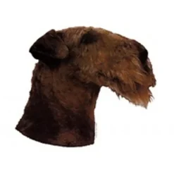 Klistermærke af Airedale Terrier Hoved Mini