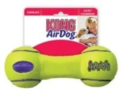 Kong AirDog Dumbbell Large - kombineret bold og pivelyd