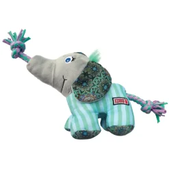 KONG Carnival Elephant Hundelegetøj S/M - bamse med reb