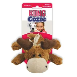 Kong Cozie Marvin Moose Brun XL 32 cm - elg bamse til store hunde