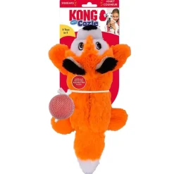 Kong Cozie Pocketz Fox M - sjov rævebamse til hunde