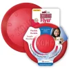 KONG Flyer Large - slidstærk frisbee i naturgummi til hvalpe
