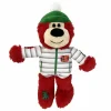 Kong Holiday Wild Knots Bear Mix M/L - juleinspireret robust bjørne-legetøj