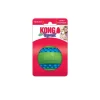 KONG Hundelegetøj Squeezz Goomz Ball Grøn M 6 cm - pivebold med struktur