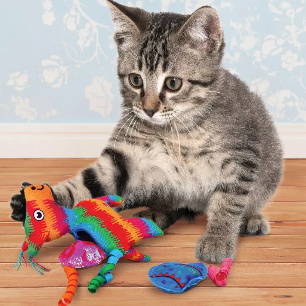 Kong Kat Pull-a-partz Pinata 11,5x10x4 cm