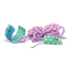 Kong Kattelegetøj Pull-A-Partz Yarnz 6,5x7,5x11,5 cm