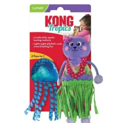 Kong Kattelegetøj Tropics Hula 2-pack
